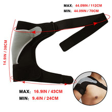 Load image into Gallery viewer, Adjustable Shoulder Support Brace pad Belt Band Strap Wrap