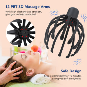 Electric Octopus Claw Scalp Massager Hands Scratcher Relief