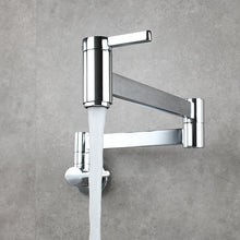 Load image into Gallery viewer, Pot Filler Tap Wall Mounted Faucet Foldable Kitchen Single Cold Hole Sink
