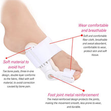 Load image into Gallery viewer, Bunion Corrector Splint Brace Hallux Valgus Toe Orthopedic