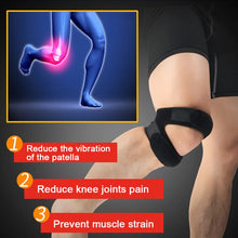 Load image into Gallery viewer, Patellar Tendon Strap Torn Meniscus Knee Brace Pad Protector Open Knee