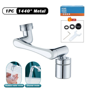 Metal Copper Universal 1440° Rotate Faucet Aerator Extender Filter Faucets