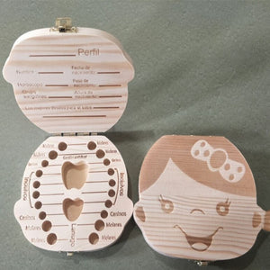 Baby Teeth Box and Lanugo Box Storage for Children's Birthday Gifts