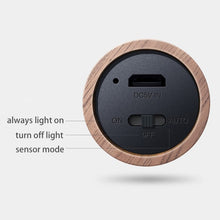 Load image into Gallery viewer, Wooden LED Wall Light Motion Sensor Arne Rechargeable Sconce