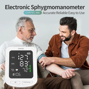 Portable Automatic Digital Blood Pressure Monitor Leval Sphygmomanometer