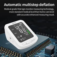 Load image into Gallery viewer, Portable Automatic Digital Blood Pressure Monitor Leval Sphygmomanometer