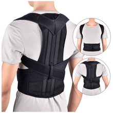 Load image into Gallery viewer, Adjustable Posture Corrector Back Brace Shoulder Lumbar Spine Support