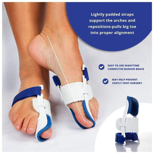 Bunion Corrector Splint Big Toe Straightener Hammer Pain Relief