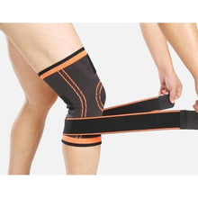 Load image into Gallery viewer, Knee Brace Compression Sleeve with Patella Stability Straps