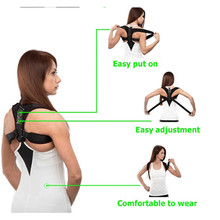 Load image into Gallery viewer, Posture Back Brace for Women  - Back &amp; Shoulder Support