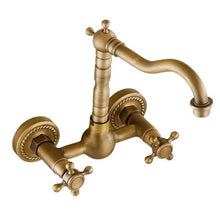 Load image into Gallery viewer, 360 Swivel Antique Brass Bathroom Basin