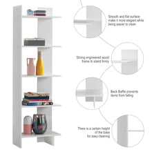 Load image into Gallery viewer, Set of 2 Bookcase Storage 5-Tier