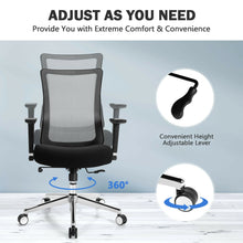 Load image into Gallery viewer, Ergonomic Mesh Office Chair Sliding Seat Height