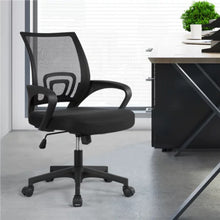 Load image into Gallery viewer, Adjustable Mid Back Mesh Swivel Office Chair