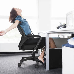 Adjustable Mid Back Mesh Swivel Office Chair